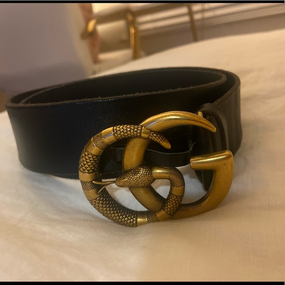 GUCCI snake G authentic belt